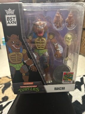 BST AXN Teenage Mutant Ninja Turtles Rahzar 5" Figure New in Box